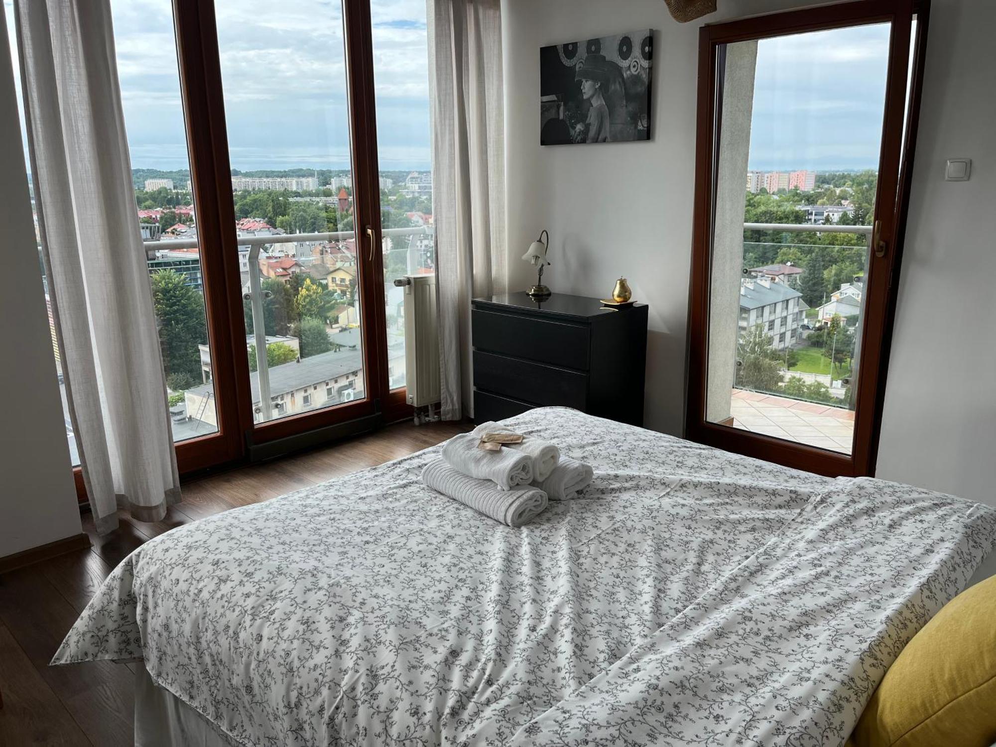 Apartment Sky Panorama View Krakau
